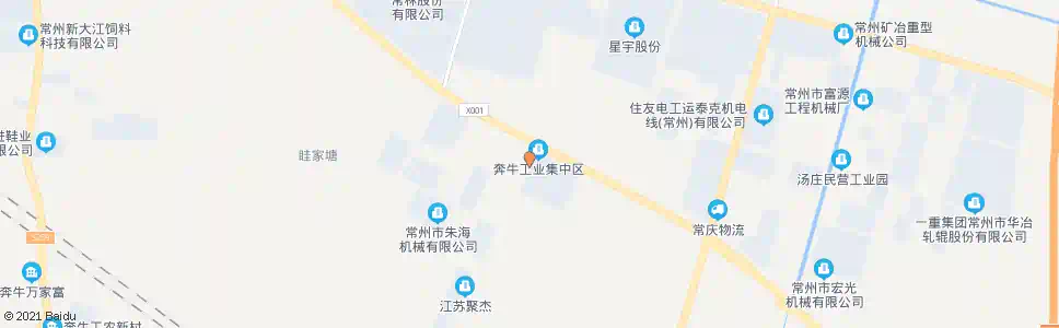 常州奔牛工业集中区_公交站地图_常州公交_妙搜公交查询2025