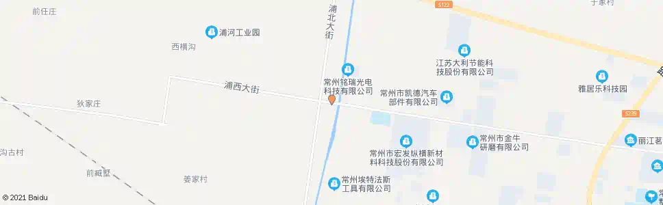 常州浦河桥_公交站地图_常州公交_妙搜公交查询2025