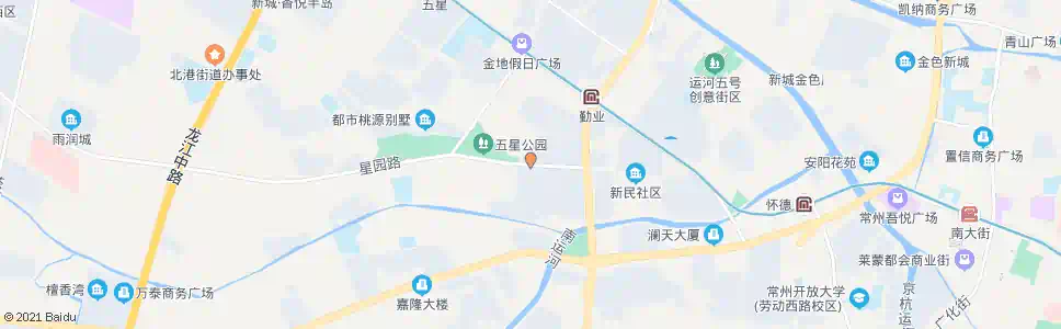 常州华府家园_公交站地图_常州公交_妙搜公交查询2025