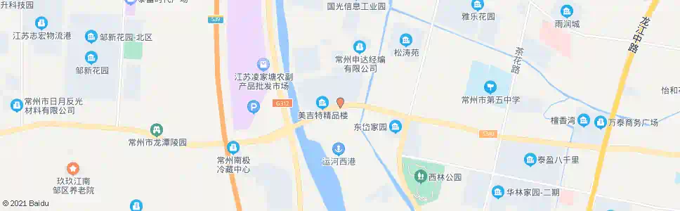 常州美吉特家居_公交站地图_常州公交_妙搜公交查询2025