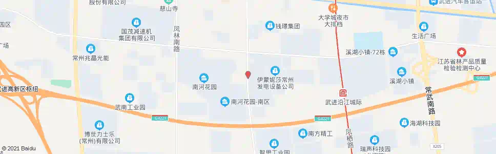 常州南河花园_公交站地图_常州公交_妙搜公交查询2025