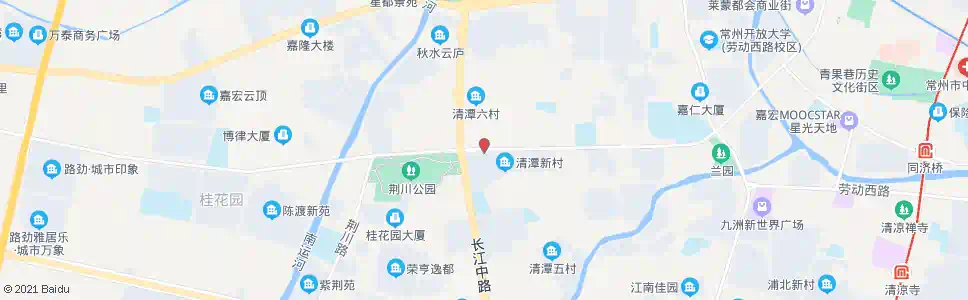 常州清潭路龙江路_公交站地图_常州公交_妙搜公交查询2025