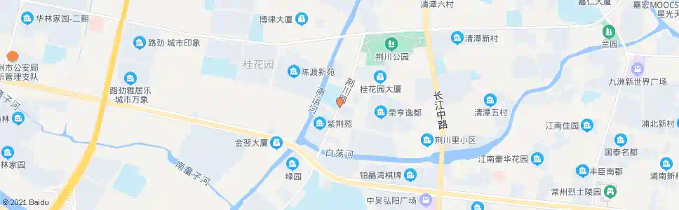 常州荆川路紫荆路_公交站地图_常州公交_妙搜公交查询2025