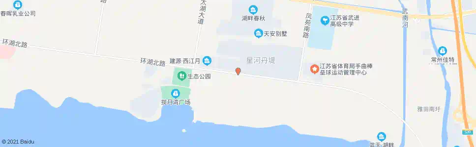 常州环湖路竹月路_公交站地图_常州公交_妙搜公交查询2025