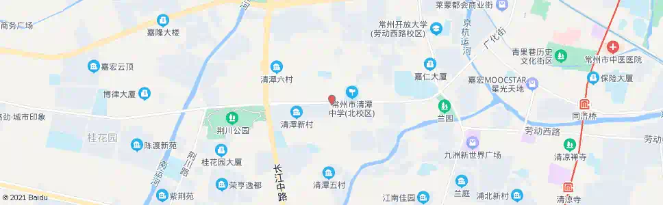 常州清潭东站永红医院_公交站地图_常州公交_妙搜公交查询2025