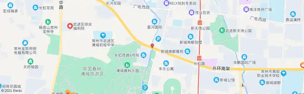 常州长虹路兰陵路_公交站地图_常州公交_妙搜公交查询2025
