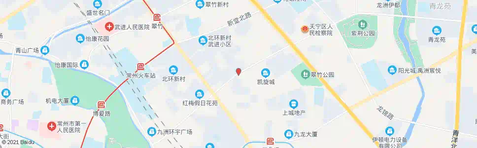 常州竹林路庙湾路_公交站地图_常州公交_妙搜公交查询2025