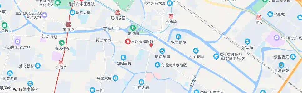 常州丽华路劳动路(朝阳新村)_公交站地图_常州公交_妙搜公交查询2025