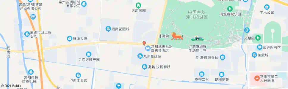 常州九洲喜来登_公交站地图_常州公交_妙搜公交查询2025