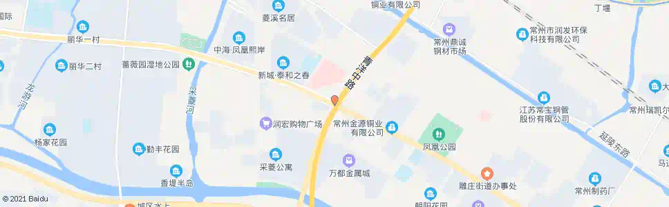 常州中吴大道青洋路_公交站地图_常州公交_妙搜公交查询2025