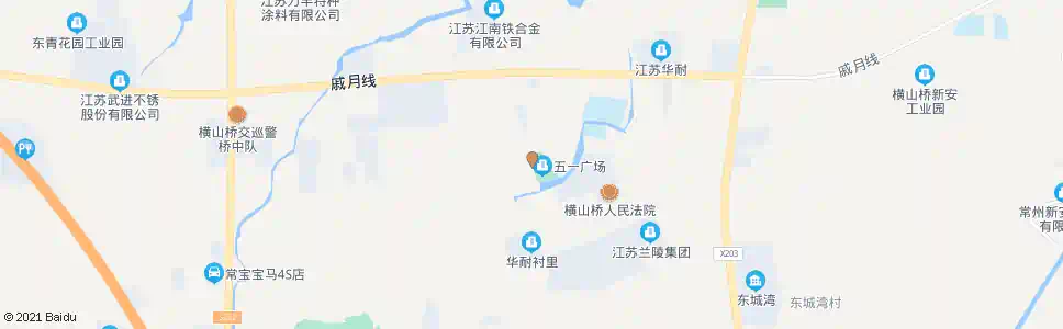 常州梅家村_公交站地图_常州公交_妙搜公交查询2025