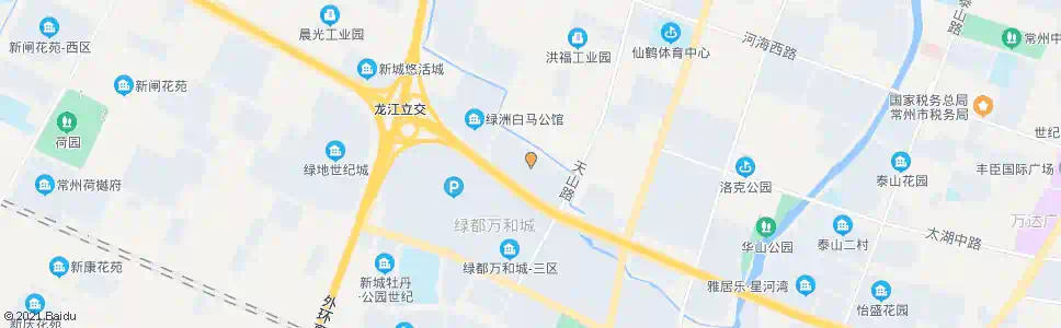 常州龙城大道天山路(嘉禾尚郡)_公交站地图_常州公交_妙搜公交查询2025