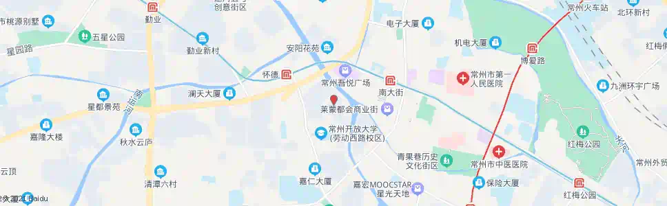 常州文亨花园_公交站地图_常州公交_妙搜公交查询2025