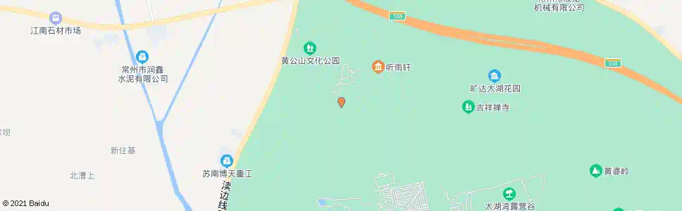 常州城西农家风情园_公交站地图_常州公交_妙搜公交查询2025