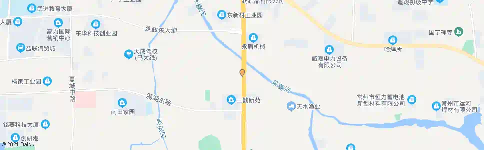 常州新房村_公交站地图_常州公交_妙搜公交查询2025