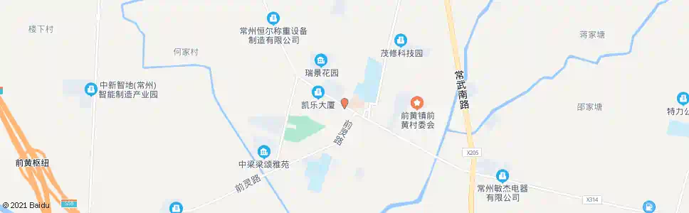 常州前黄公交中心站_公交站地图_常州公交_妙搜公交查询2025