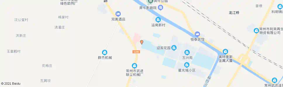 常州奔牛医院_公交站地图_常州公交_妙搜公交查询2025