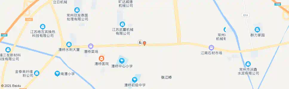 常州漕桥初中_公交站地图_常州公交_妙搜公交查询2025
