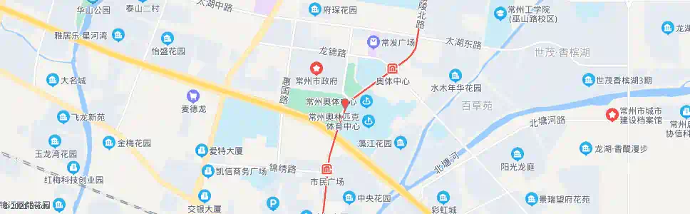 常州常州大剧院(常州市民广场)_公交站地图_常州公交_妙搜公交查询2025