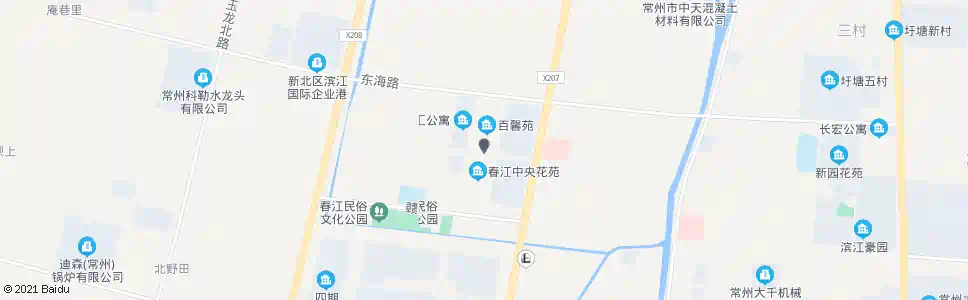 常州百馨花园_公交站地图_常州公交_妙搜公交查询2025