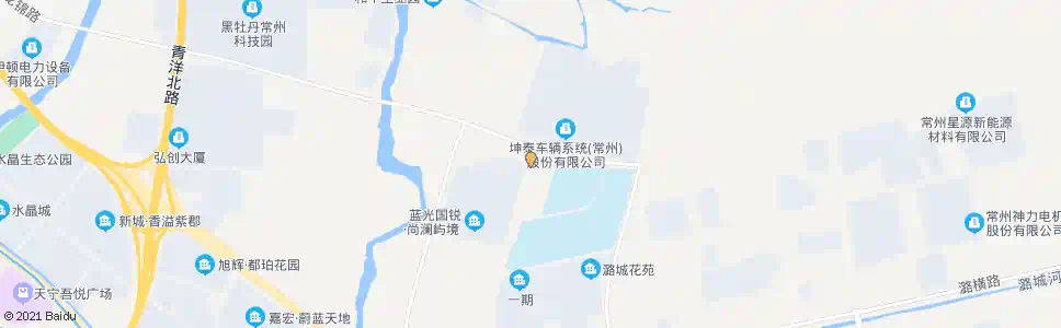 常州华丰路龙锦路_公交站地图_常州公交_妙搜公交查询2025