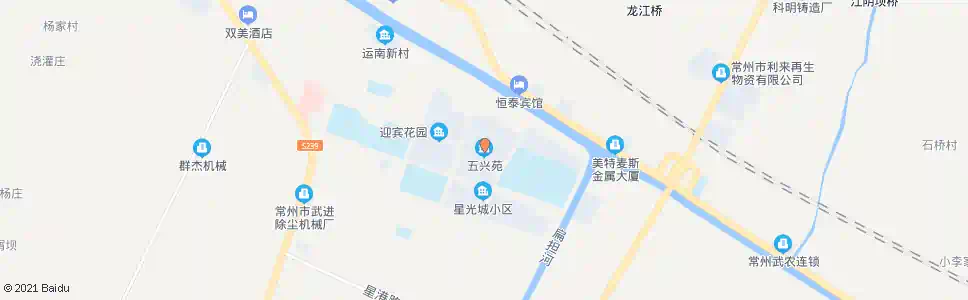 常州五兴苑小区_公交站地图_常州公交_妙搜公交查询2025