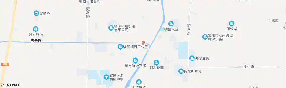 常州洛阳镇政府_公交站地图_常州公交_妙搜公交查询2025