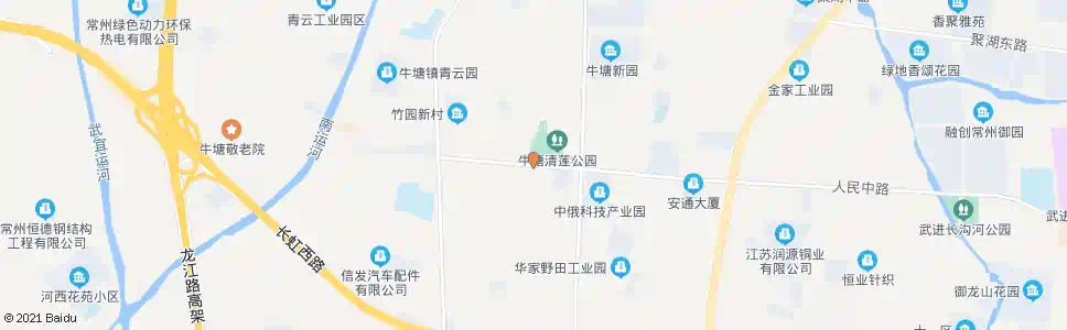 常州牛塘史家村_公交站地图_常州公交_妙搜公交查询2025