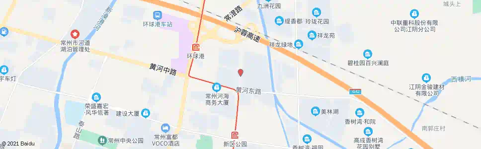 常州江南五金机电城_公交站地图_常州公交_妙搜公交查询2025