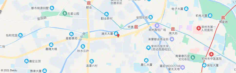 常州会馆浜桥_公交站地图_常州公交_妙搜公交查询2025