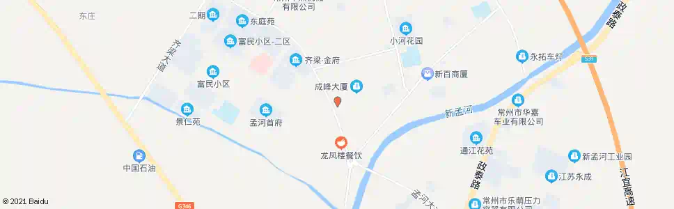 常州孟河镇政府_公交站地图_常州公交_妙搜公交查询2025