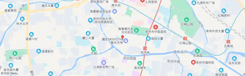 常州东头村_公交站地图_常州公交_妙搜公交查询2025
