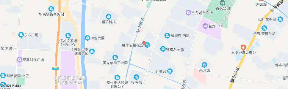 常州北港南_公交站地图_常州公交_妙搜公交查询2025