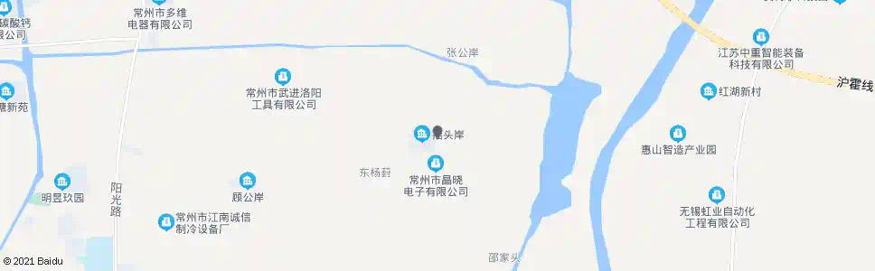 常州朝南村委_公交站地图_常州公交_妙搜公交查询2025