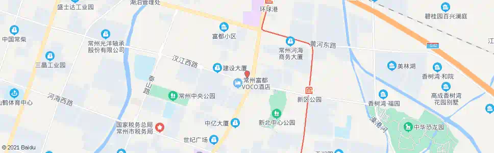 常州江南大酒店_公交站地图_常州公交_妙搜公交查询2025