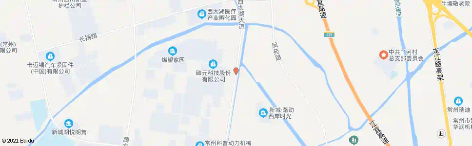 常州西太湖大道兰香路_公交站地图_常州公交_妙搜公交查询2025