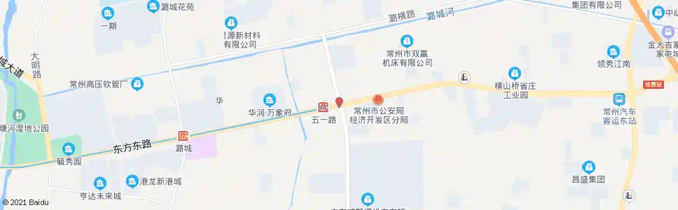 常州五一路东方路_公交站地图_常州公交_妙搜公交查询2025