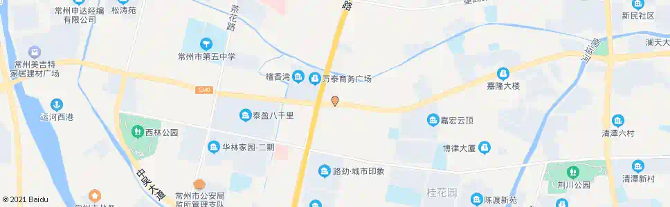 常州怀德路龙江路_公交站地图_常州公交_妙搜公交查询2025