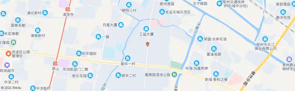 常州丽华一村_公交站地图_常州公交_妙搜公交查询2025