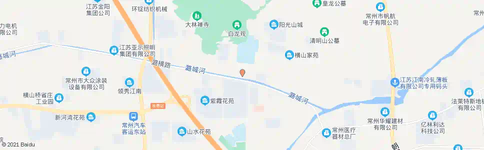 常州横山桥交管所_公交站地图_常州公交_妙搜公交查询2025