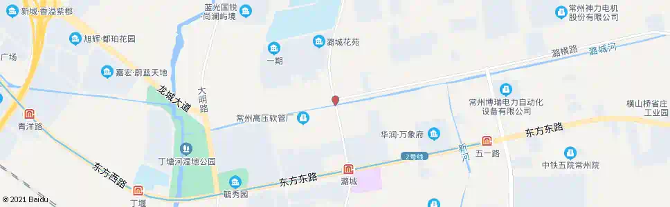 常州东城路潞横路_公交站地图_常州公交_妙搜公交查询2025