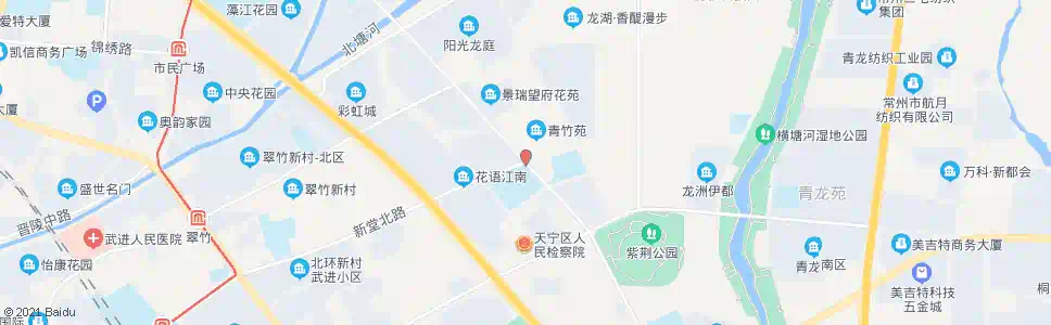 常州新堂路龙锦路_公交站地图_常州公交_妙搜公交查询2025