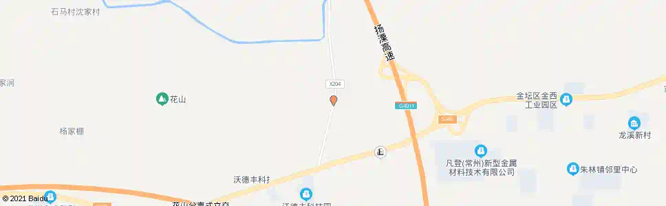 常州花山公墓_公交站地图_常州公交_妙搜公交查询2025