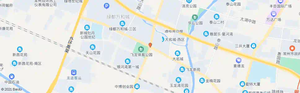 常州飞龙路长江路_公交站地图_常州公交_妙搜公交查询2025
