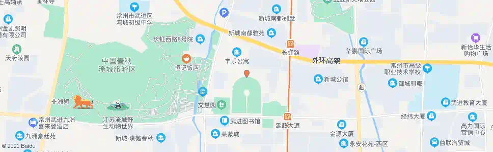 常州武进区政府北门(东)_公交站地图_常州公交_妙搜公交查询2025