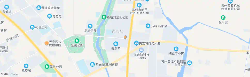 常州竹林路青洋路_公交站地图_常州公交_妙搜公交查询2025