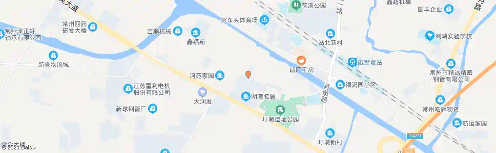 常州河苑新村_公交站地图_常州公交_妙搜公交查询2025