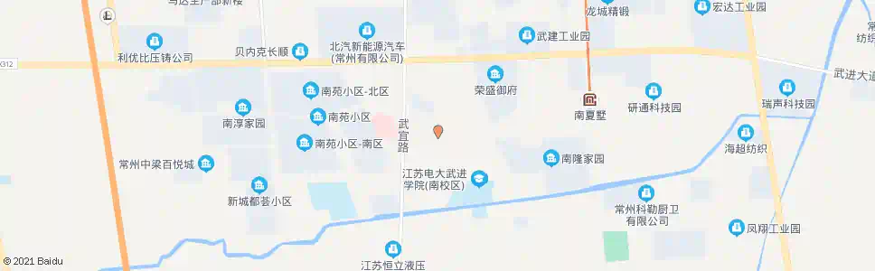 常州南夏墅(南塘路)_公交站地图_常州公交_妙搜公交查询2025
