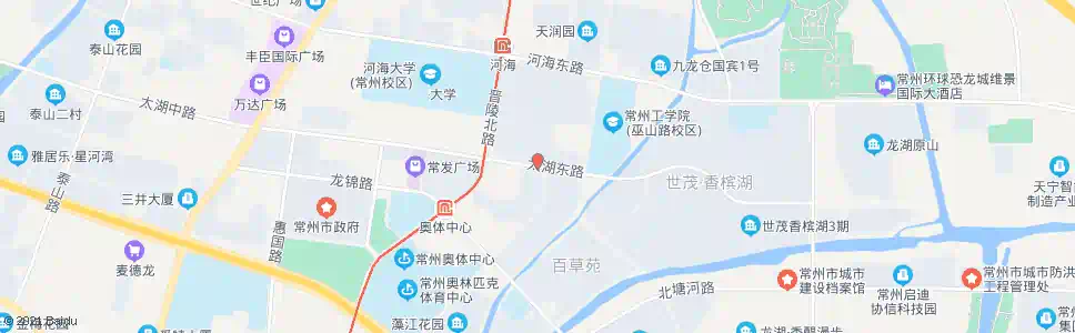 常州东南花园_公交站地图_常州公交_妙搜公交查询2025
