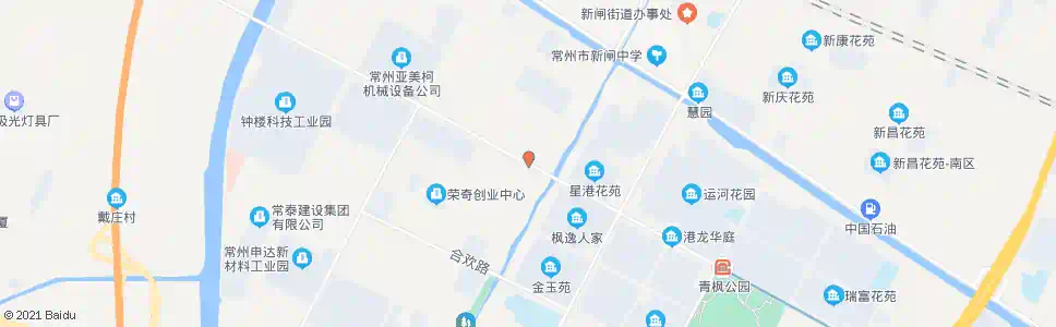 常州星港路梅花路_公交站地图_常州公交_妙搜公交查询2025